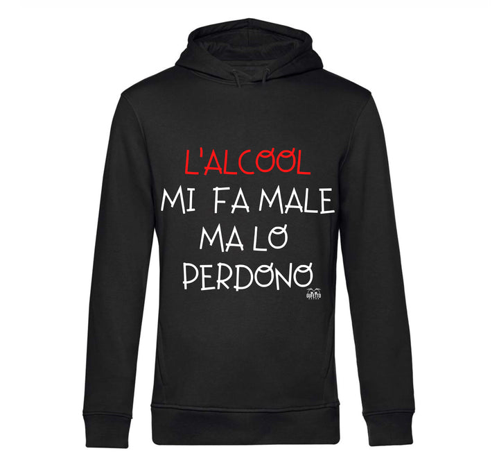 Felpa donna LO PERDONO ( L602164398 ) - Gufetto Brand 