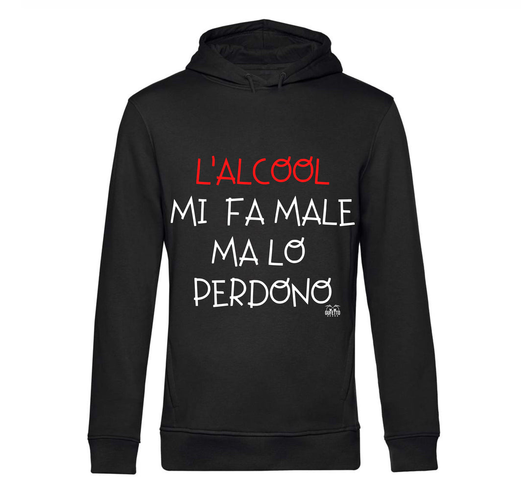 Felpa Uomo LO PERDONO ( L602164398 ) - Gufetto Brand 