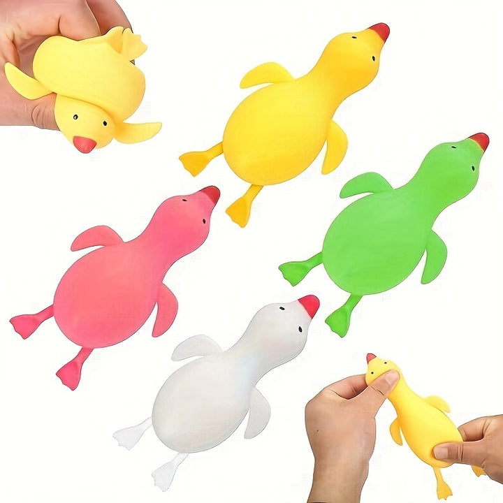 1pc Only duck soft stress ball elastic squeeze Relax toys suitable for and Relax party gifts Birthday gifts and classroom rewards