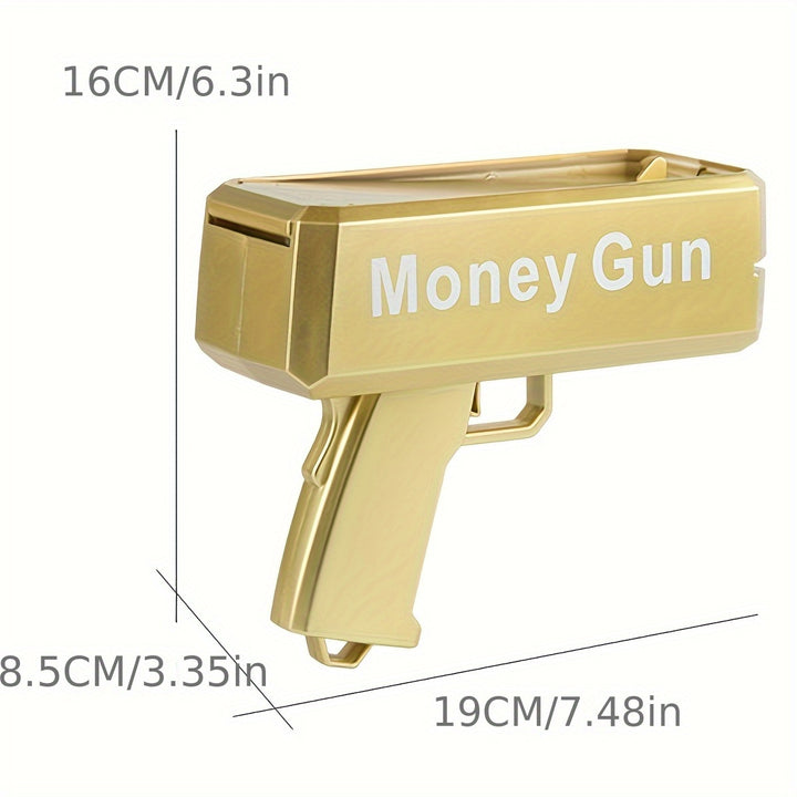 Party Supplies - Money Spraying Gun Novelty Toys,Birthday Gift Christmas Gift New Year Gift