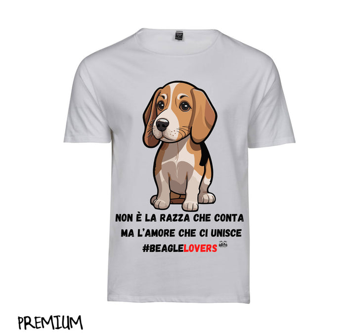 T-shirt Donna BEAGLE LOVERS ( B802388654 ) - Gufetto Brand 