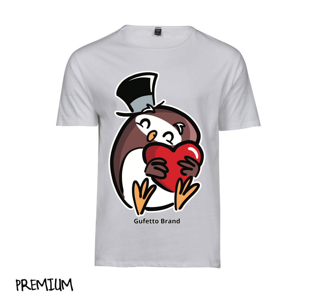 T-shirt Uomo GUFETTO CUORE ( GC309811128 ) - Gufetto Brand 