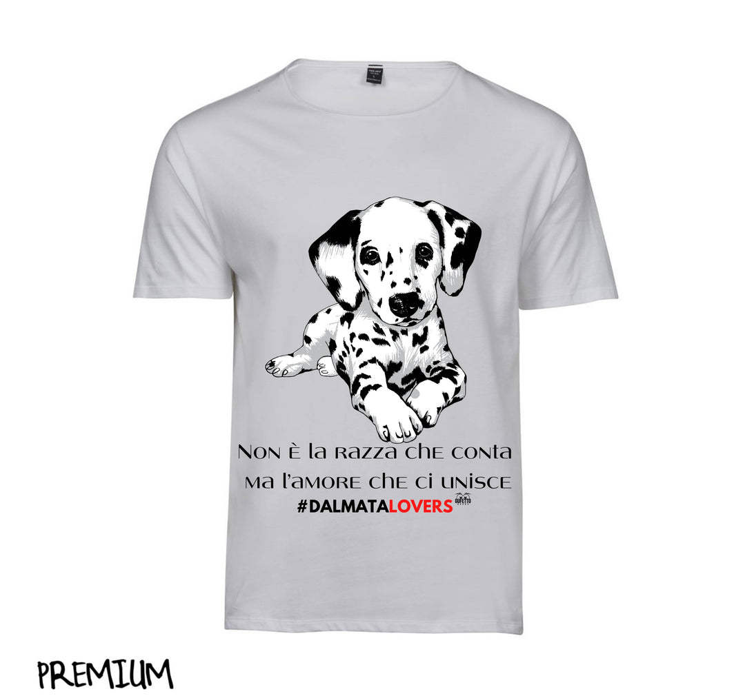 T-shirt Uomo DALMATA LOVERS ( DA45908743 ) - Gufetto Brand 