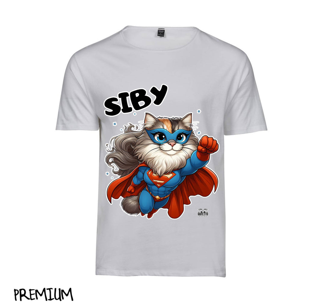 T-shirt Donna SIBY SUPER EROE SIBERIANO ( SI58369545 ) - Gufetto Brand 