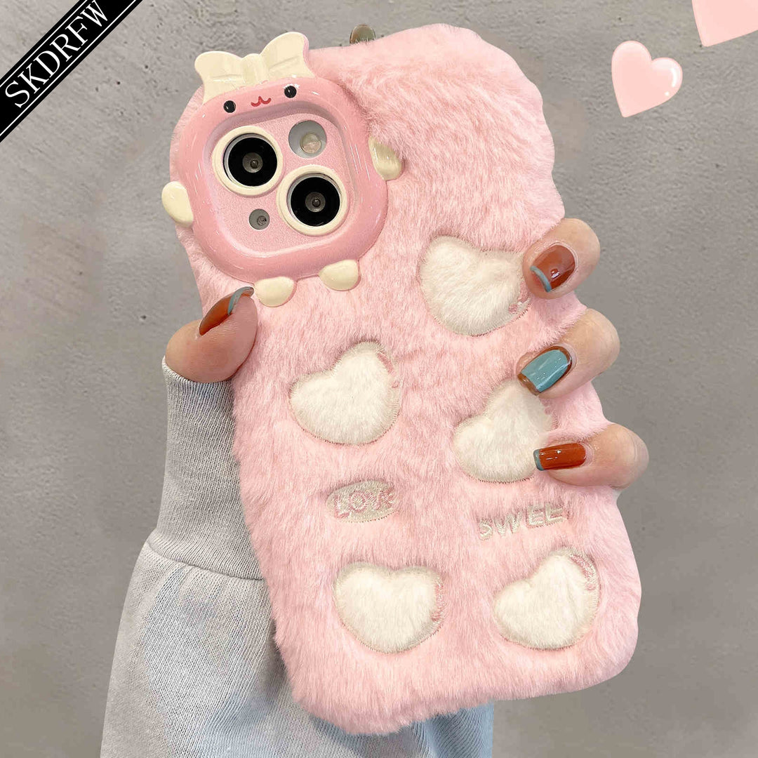 Cover Iphone Fiocco Rosa