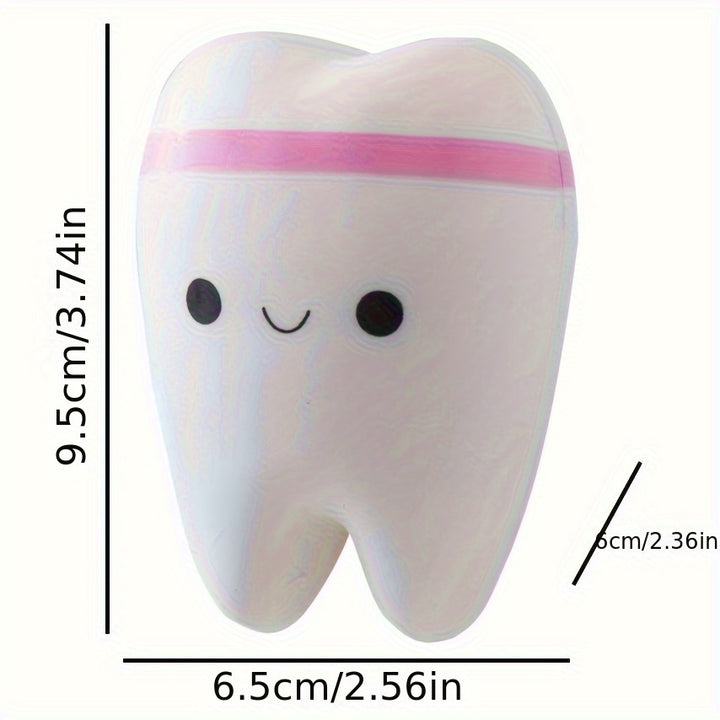 Simulation Expression Teeth PU Slow Rebound Toy