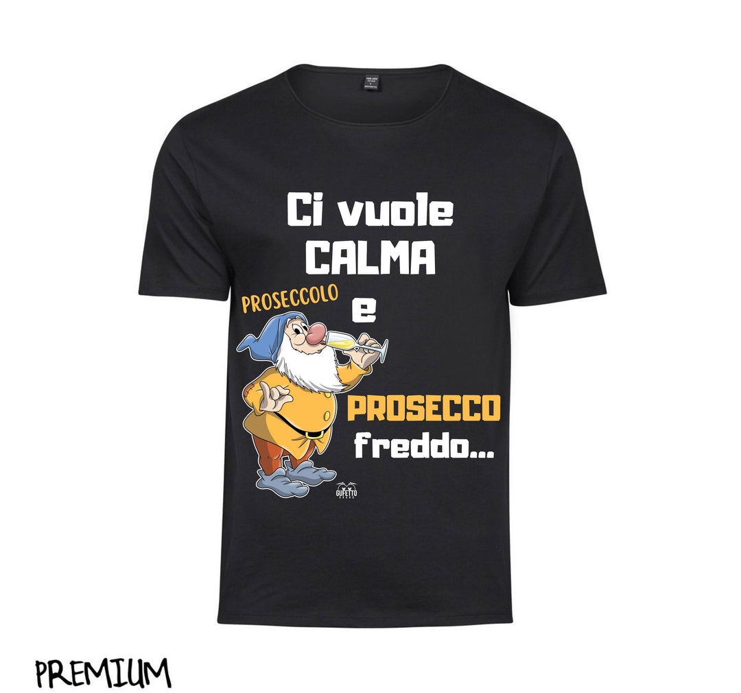 T-shirt Donna PROSECCO FREDDO ( PF450982345 ) - Gufetto Brand 