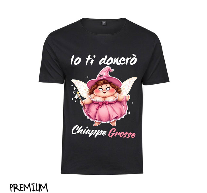 T-shirt Uomo Le Fatine Ignoranti CHIAPPE GROSSE ( CG7098452 )