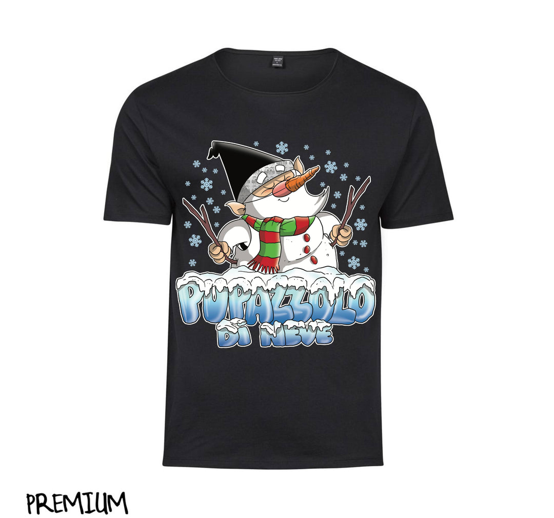 T-shirt Uomo PUPAZZOLO DI NEVE ( PN0923468 ) - Gufetto Brand 