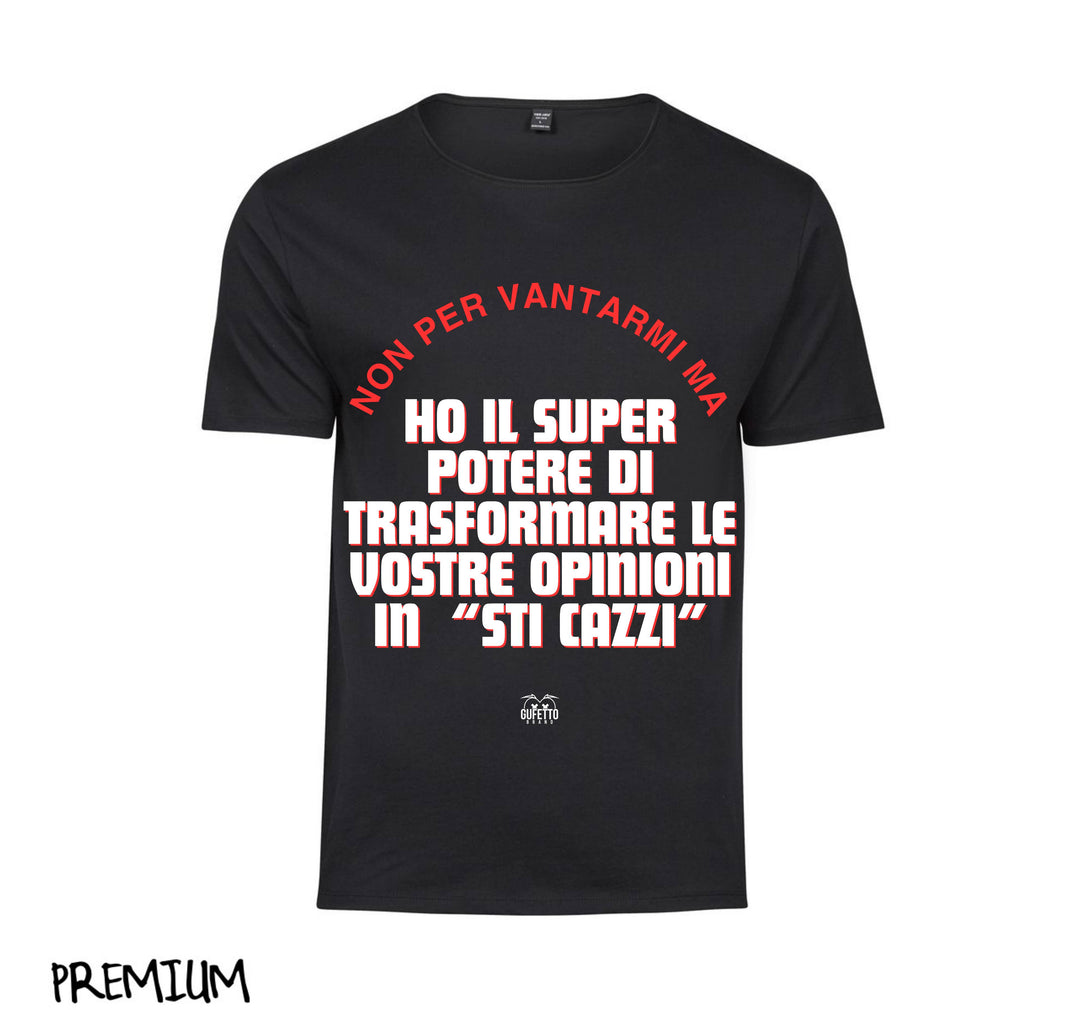 T-shirt Donna SUPERPOTERE ( SU1489324589 ) - Gufetto Brand 