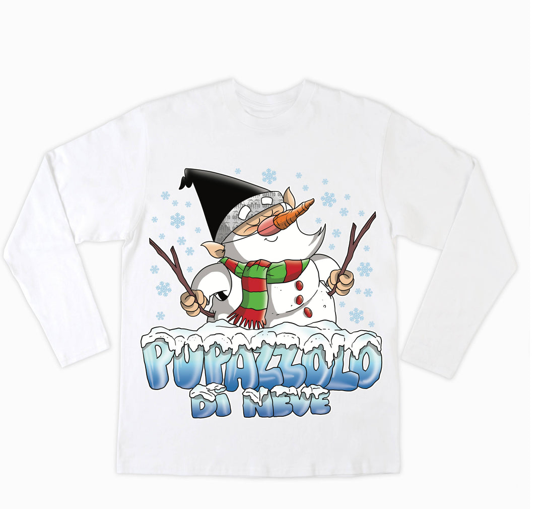 T-shirt Uomo PUPAZZOLO DI NEVE ( PN0923468 ) - Gufetto Brand 