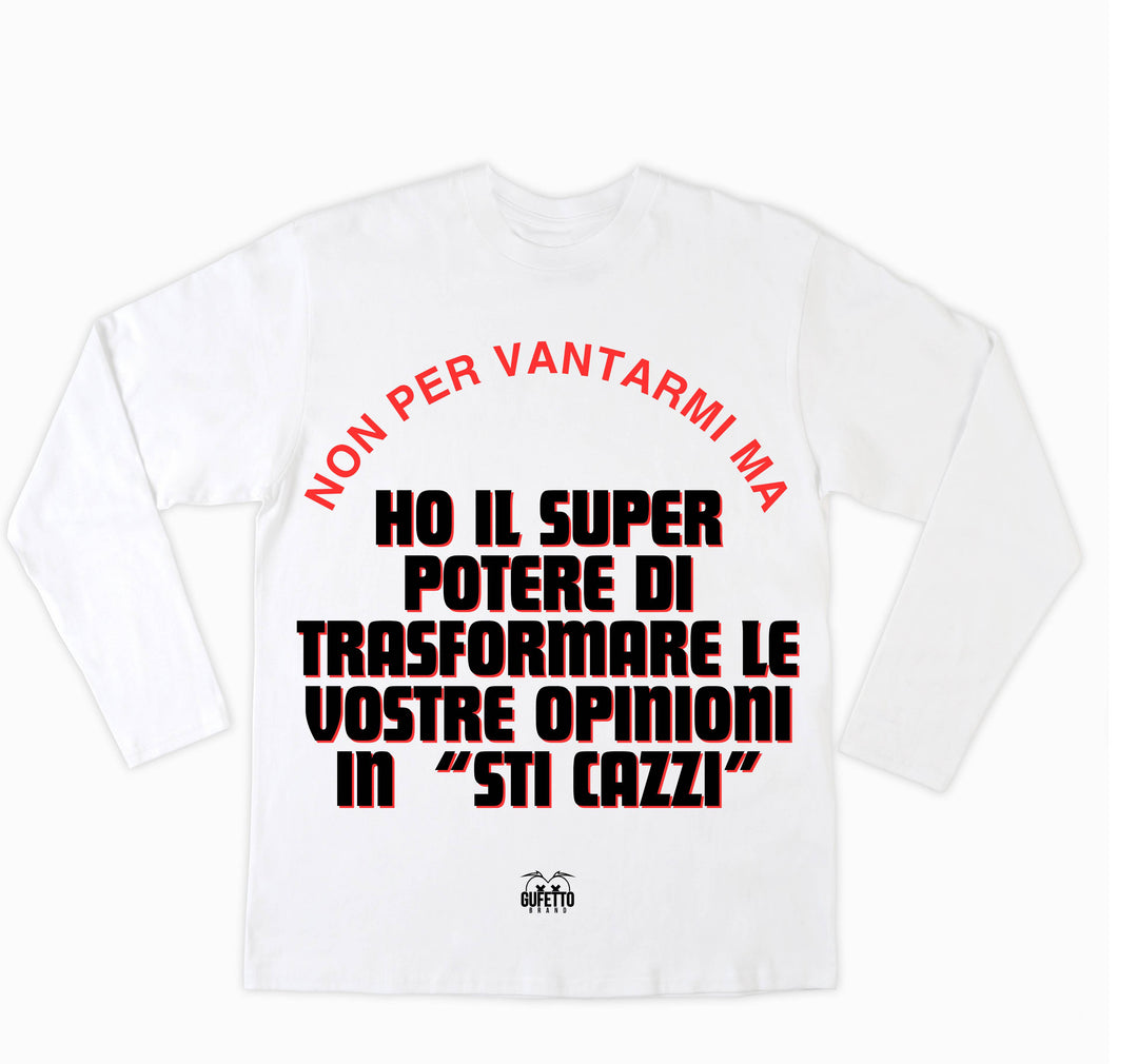 T-shirt Donna SUPERPOTERE ( SU1489324589 ) - Gufetto Brand 