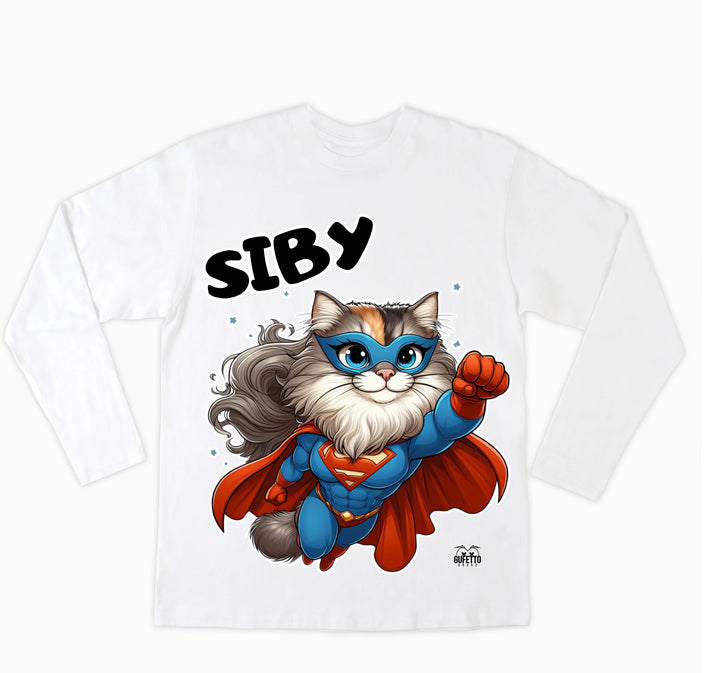 T-shirt Donna SIBY SUPER EROE SIBERIANO ( SI58369545 ) - Gufetto Brand 