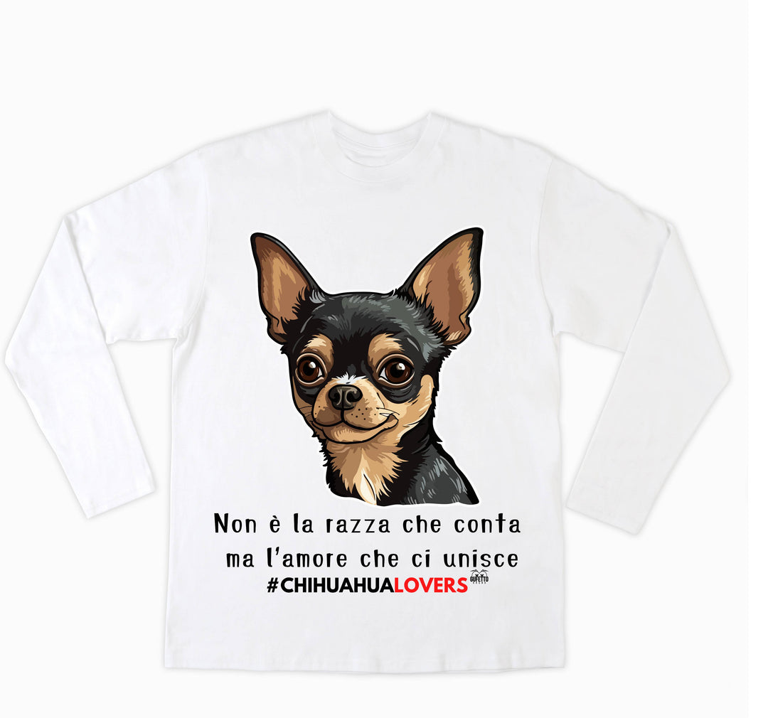 T-shirt Donna CHIHUAHUA LOVERS ( CH863589657 ) - Gufetto Brand 