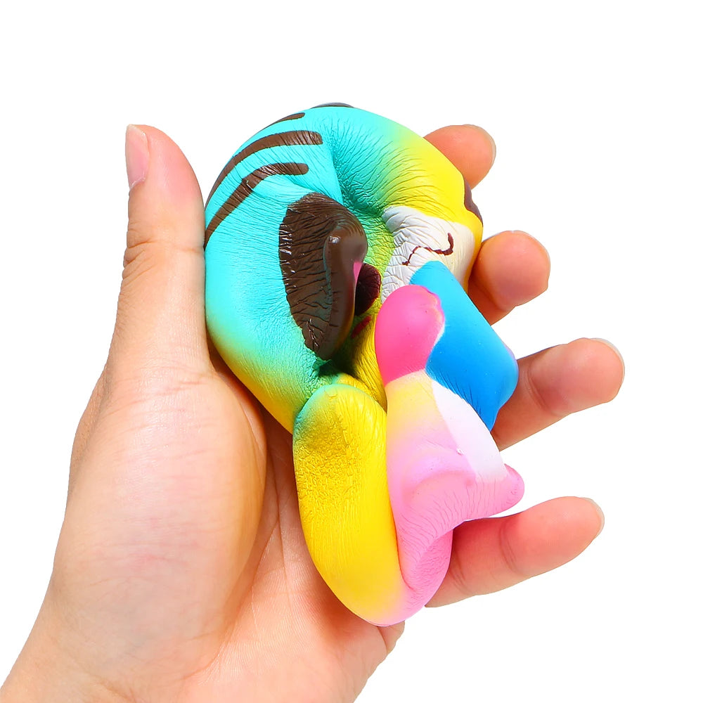 Kawaii Cat Squishies Jumbo Squeeze Squishy Adorable Aniaml Slow Rising Squeeze Scented AntiStress Relief toy for children