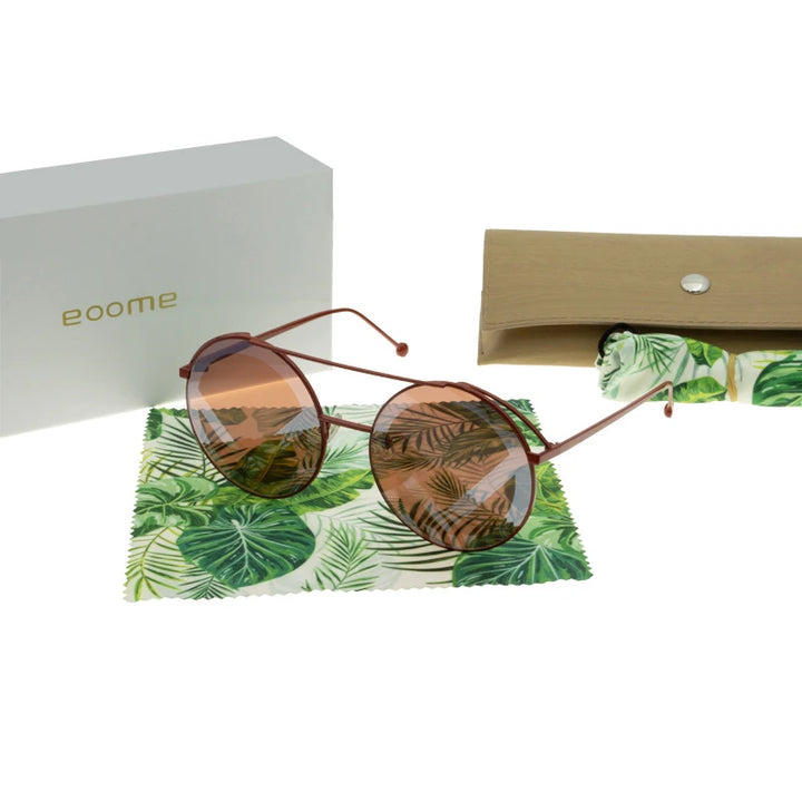 Eoome Design 2020 Oversize Round Shape Sun Glasses Luxury Women Lunette De Luxe Femme Cолнцезащитные Oчки Occhiali Da Sole Donna - Gufetto Brand 