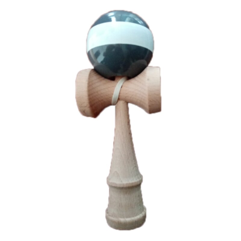 1 Pezzo di Vernice di Bambù Professionale di Legno Kendama Palline Abile Jumbo Kendama Gioco di Giocoleria Palline All'aperto Giocattoli per I Bambini - Gufetto Brand 