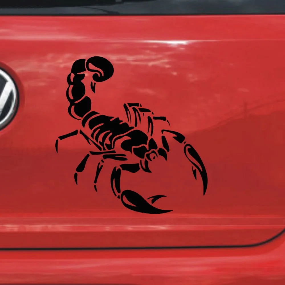 Car-styling 1 Piece 30cm Cute 3D Scorpion Car Stickers car styling vinyl decal sticker for Cars Acessories Decoration QC29 - Gufetto Brand 