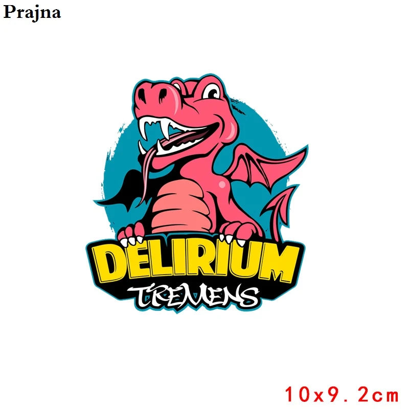 Prajna Cartoon Animals Cat Dog Heat Transfer Frog Deer Elephant  Iron-On Transfers Thermal Stickers On Clothes For Kids T-shirt - Gufetto Brand 