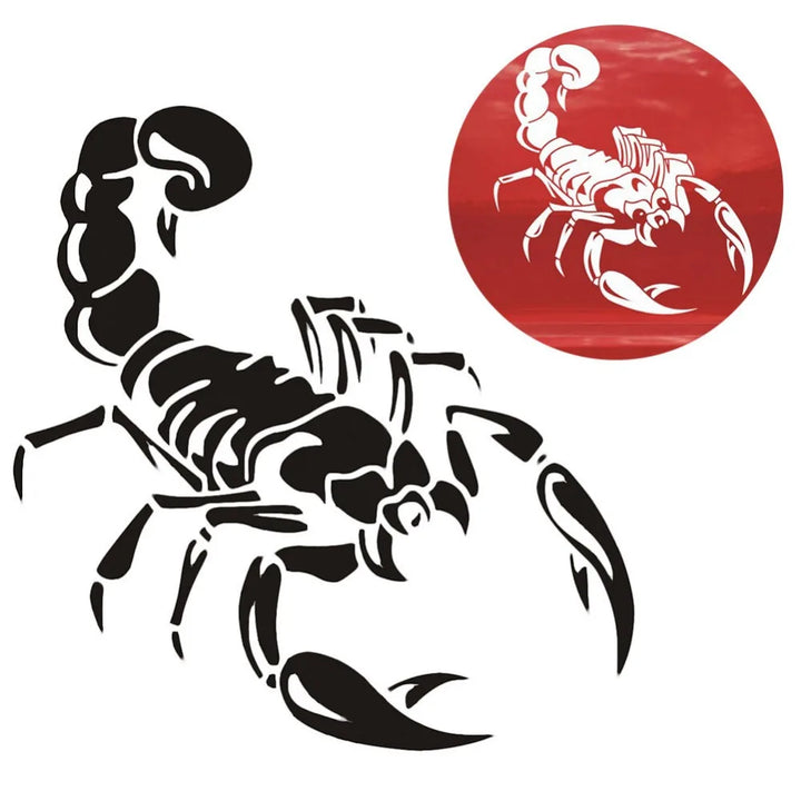 Car-styling 1 Piece 30cm Cute 3D Scorpion Car Stickers car styling vinyl decal sticker for Cars Acessories Decoration QC29 - Gufetto Brand 