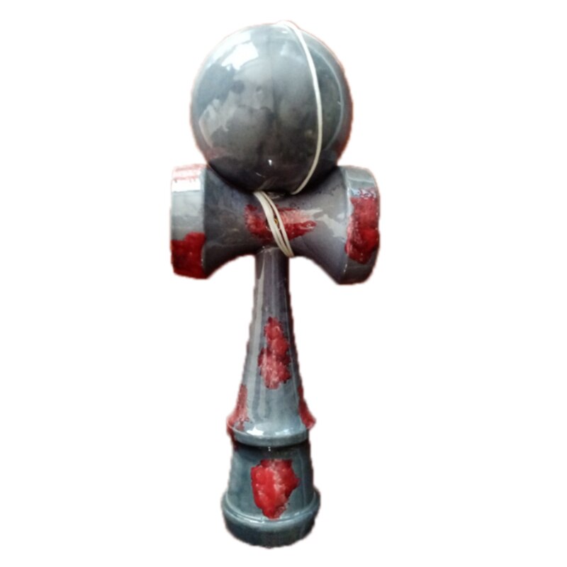 1 Pezzo di Vernice di Bambù Professionale di Legno Kendama Palline Abile Jumbo Kendama Gioco di Giocoleria Palline All'aperto Giocattoli per I Bambini - Gufetto Brand 