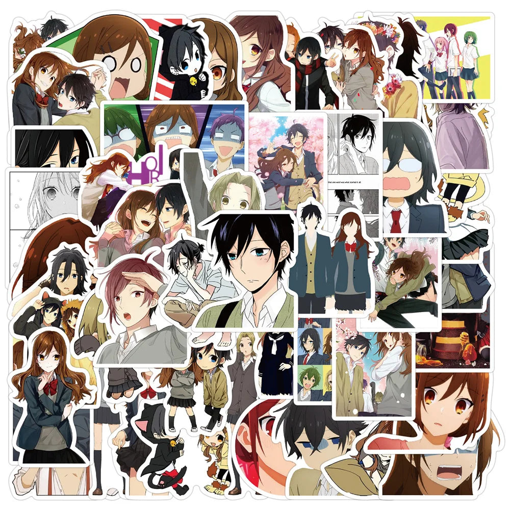 10/30/50PCS Japanese Love Anime Horimiya Character Sticker For Luggage Laptop IPad Gift Journal Waterproof Sticker Wholesale - Gufetto Brand 