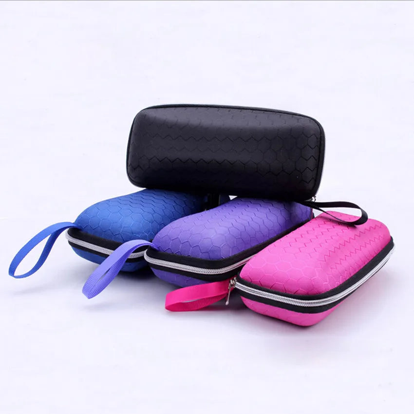 New Fashion Sunglasses Case For Women Glasses Box With Lanyard Zipper Cover Eyeglass Cases For Men Eyewear Cases New Bigsweety - Gufetto Brand 