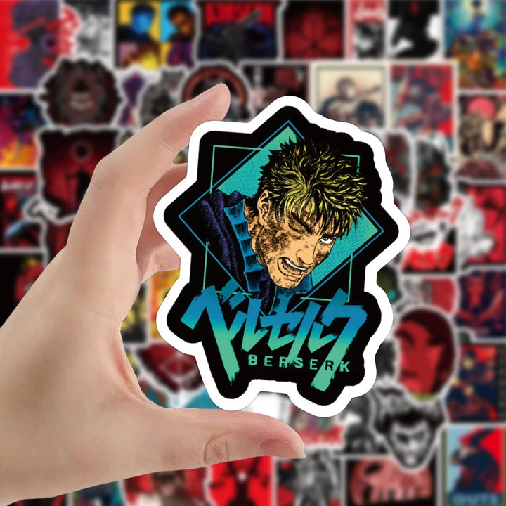 10/30/50/100PCS Classic Anime Berserk Stickers Graffiti Decals Kids Toy Gift DIY Laptop Suitcase Motorcycle Skateboard Sticker - Gufetto Brand 