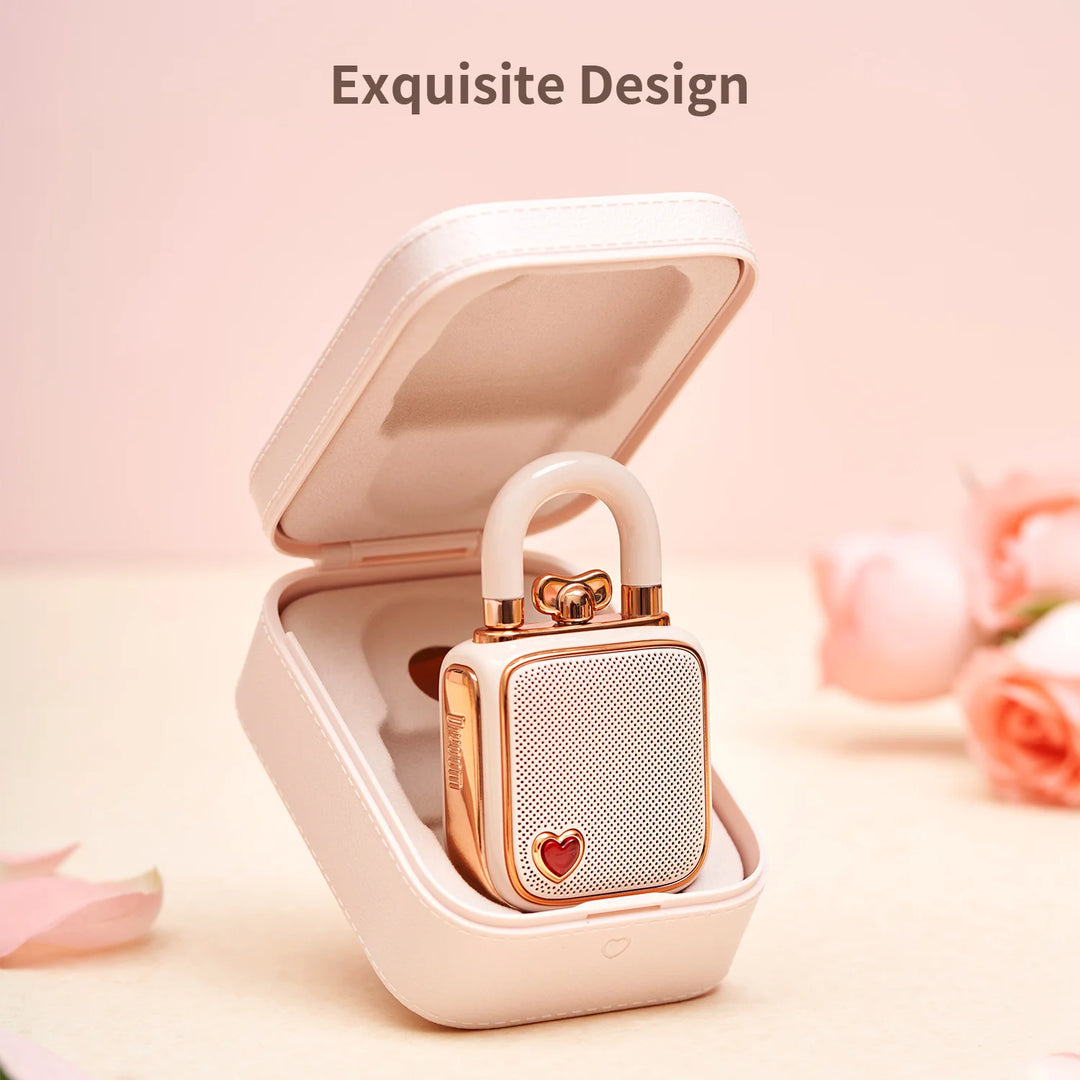 Divoom LoveLock Mini Retro White Noise Sleep Aid Wireless Bluetooth Speaker Portable Bedroom 스피커 רמקול נייד bluetooth עוצמתי