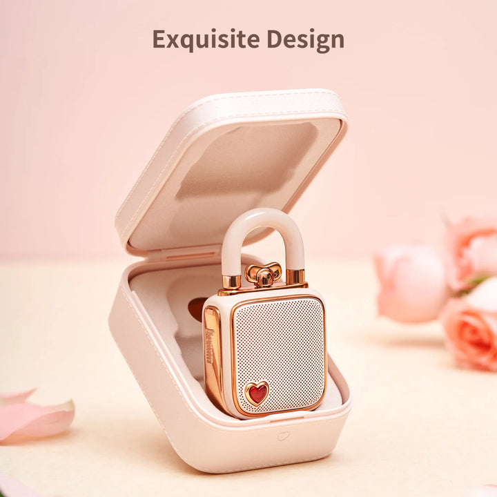 Divoom LoveLock Mini Retro White Noise Sleep Aid Wireless Bluetooth Speaker Portable Bedroom 스피커 רמקול נייד bluetooth עוצמתי