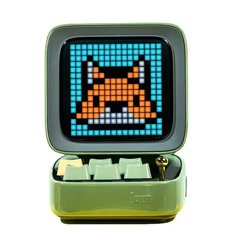 Divoom Ditoo Retro Pixel Art Gift Home Light Decoration Alarm Clock DIY 16X16 LED Display Board BT Portable Speaker