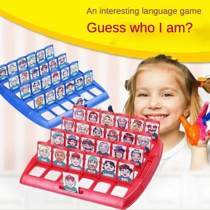 Who Is It Classic Board Games Interactive Party Game Family Memory Guessing Game Kids Funny Montessori Antistress Toy Gift