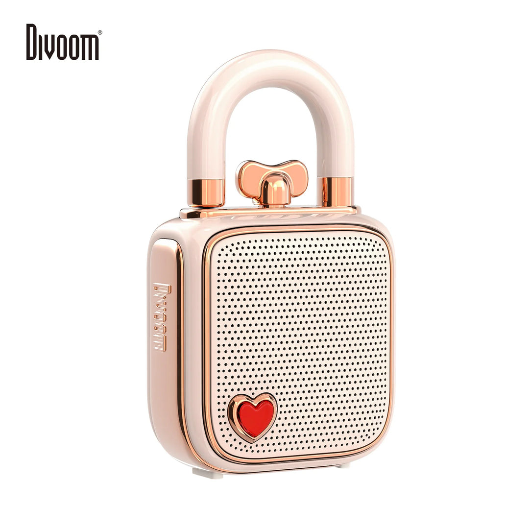 Divoom LoveLock Mini Retro White Noise Sleep Aid Wireless Bluetooth Speaker Portable Bedroom 스피커 רמקול נייד bluetooth עוצמתי