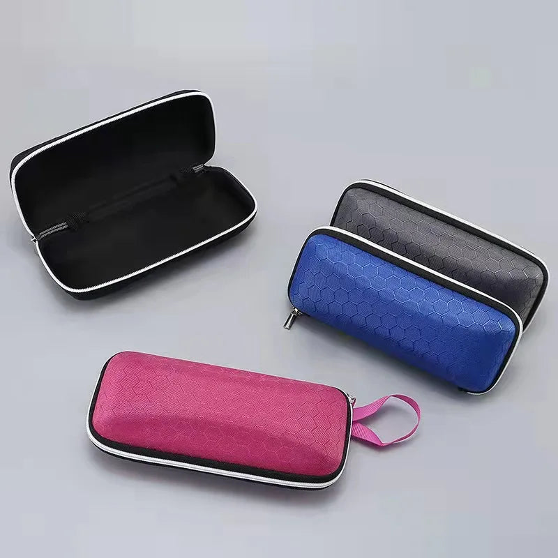 New Fashion Sunglasses Case For Women Glasses Box With Lanyard Zipper Cover Eyeglass Cases For Men Eyewear Cases New Bigsweety - Gufetto Brand 