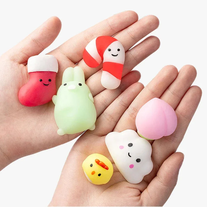 Kawaii Mochi Squishies Anima Squishy Toys for Kids Antistress Ball Squeeze Toy Party Favors Stress Relief Toys for Birthday