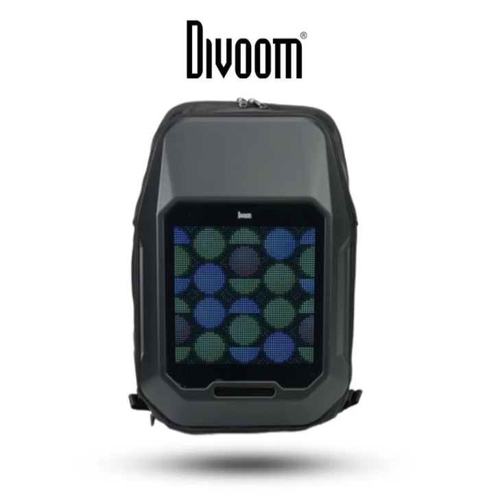 DIVOOM Cyberbag Innovative Smart LED Backpack LED locomotive backpack Display scree backpack Business travel Laptop Backpack