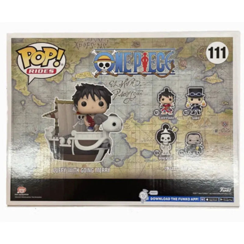 Funko Pop Jointly One Piece Monkey D Luffy Sunshine And Merry  Large Box Scene Limited Handmade Luffy One Piece Anime Figure