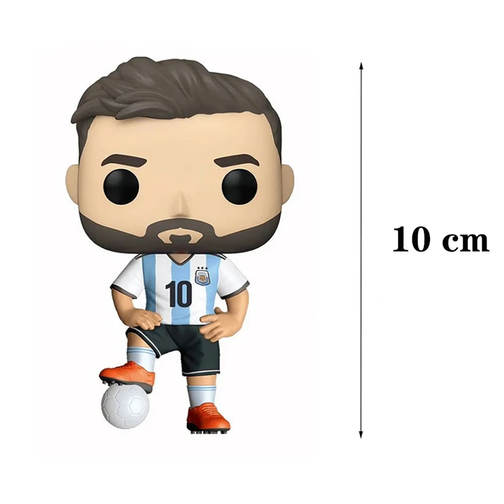 Funko Pop Football Stars Cristiano Ronaldo 7 Lionel Messi 10 MBAPPE 7 Vinly Figure Fan souvenir birthday gift - Gufetto Brand 