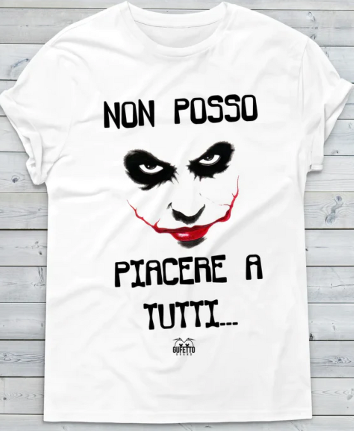 T-shirt Donna bianca Non Posso Piacere Outlet - Gufetto Brand 