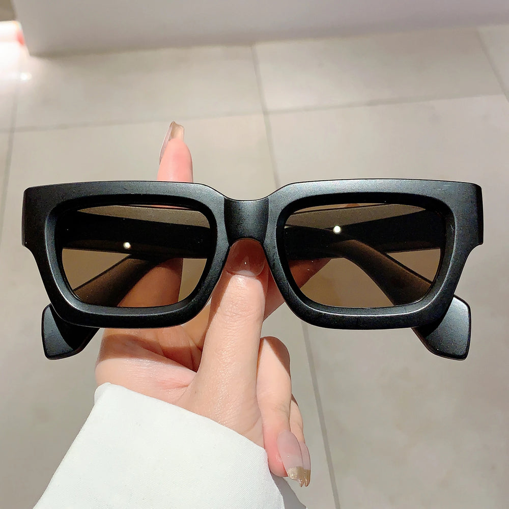 KAMMPT Vintage Square Sunglasses 2024 New in Fashion Multicolor Outdoor Men Eyewear Ins Trendy Brand Design Stylish Women Shades - Gufetto Brand 