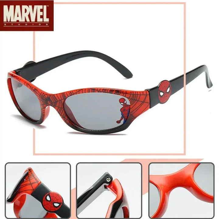 Spiderman Sunglasses Plastic Toys Children's Marvel Avengers Figure Spider-Man Cartoon Fashion Sunglasses Kids Cute Goggle Gifts - Gufetto Brand 