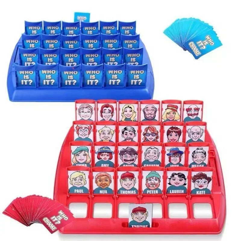 Who Is It Classic Board Games Interactive Party Game Family Memory Guessing Game Kids Funny Montessori Antistress Toy Gift