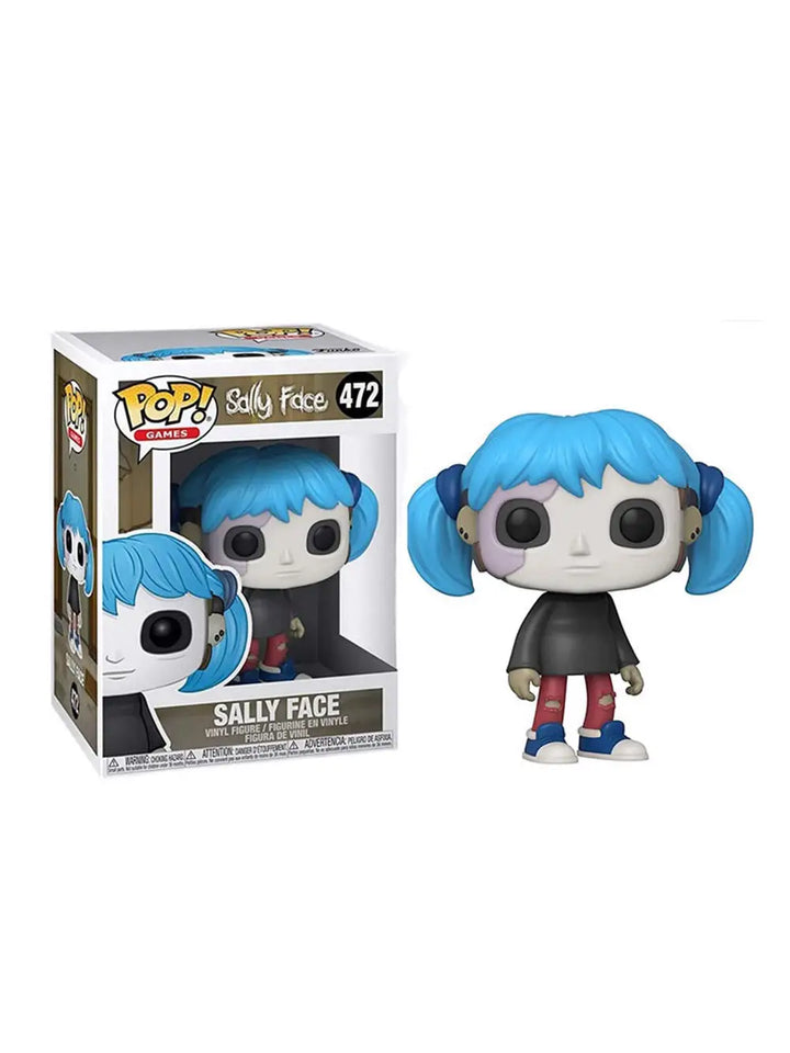 In Stock Funko Pop Sally Face Game Peripheral Niche Pop Doll Model Toy Larry Sal Anime Figure Tabletop Decoration Collect Gifts