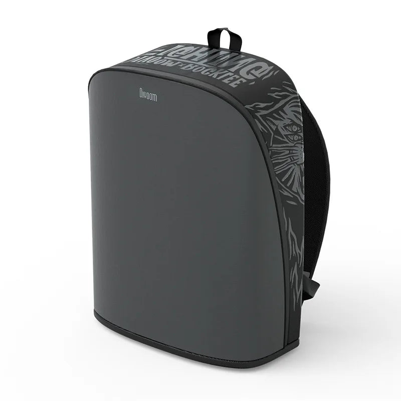 DIVOOM/dot Tone Pixel Backpack Male Trend Creative LED Screen Large Capacity Cycling Travel Backpack