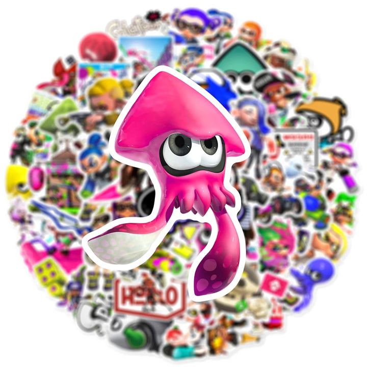 10/30/50PCS Cool Splatoon Game Anime Stickers DIY Phone Motorcycle Laptop Suitcase Cool Fashion Graffiti Sticker Kid Toy Gift - Gufetto Brand 