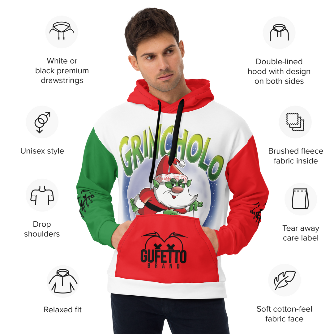 Felpa con cappuccio GRINCHOLO - Gufetto Brand 