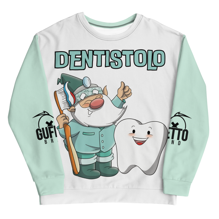 Felpa unisex Uomo/Donna DENTISTOLO - Gufetto Brand 