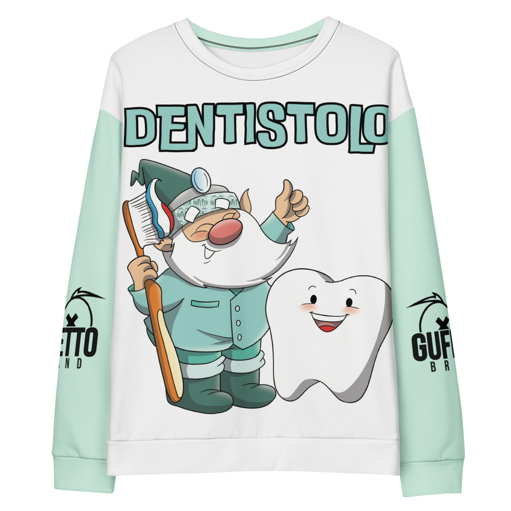 Felpa unisex Uomo/Donna DENTISTOLO - Gufetto Brand 