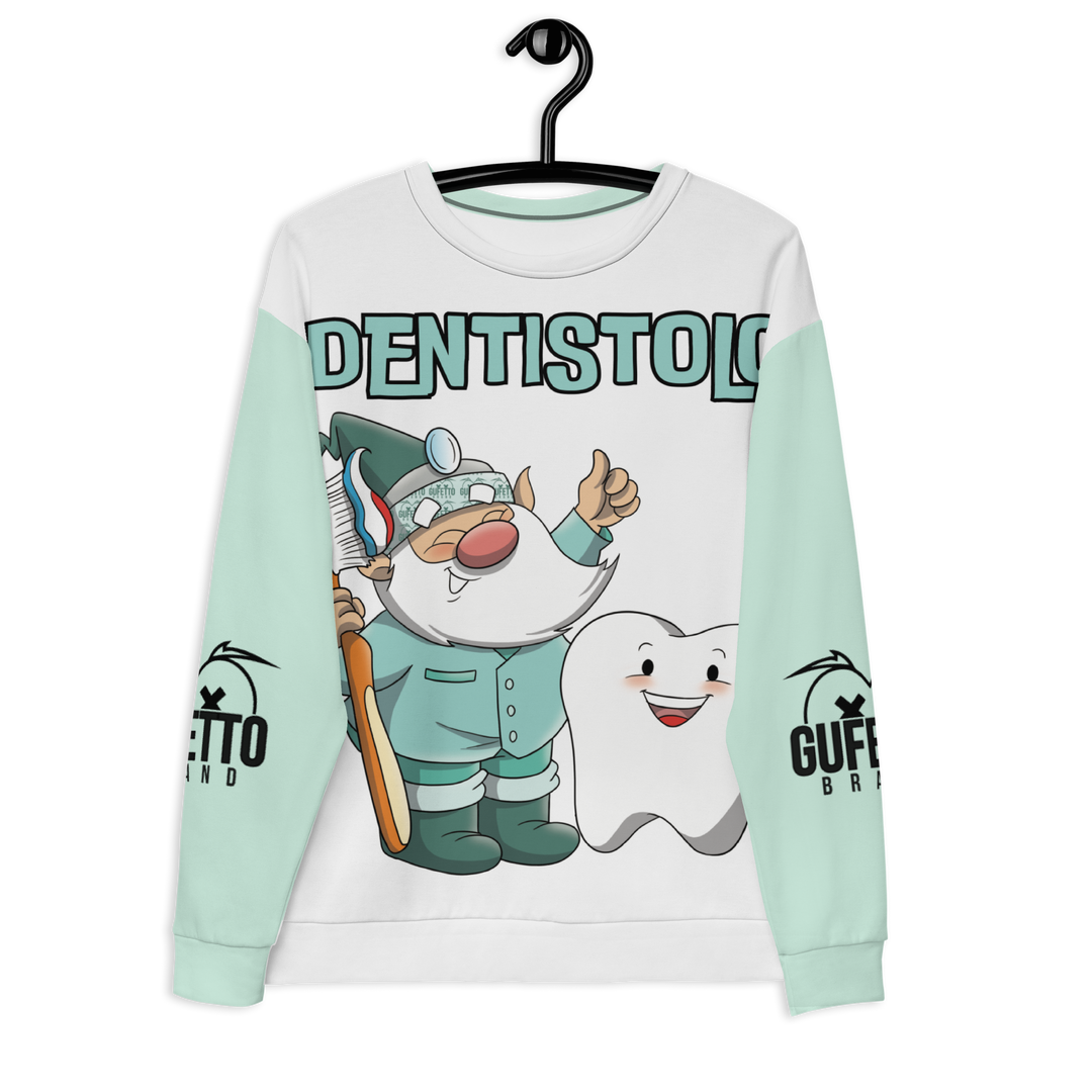 Felpa unisex Uomo/Donna DENTISTOLO - Gufetto Brand 