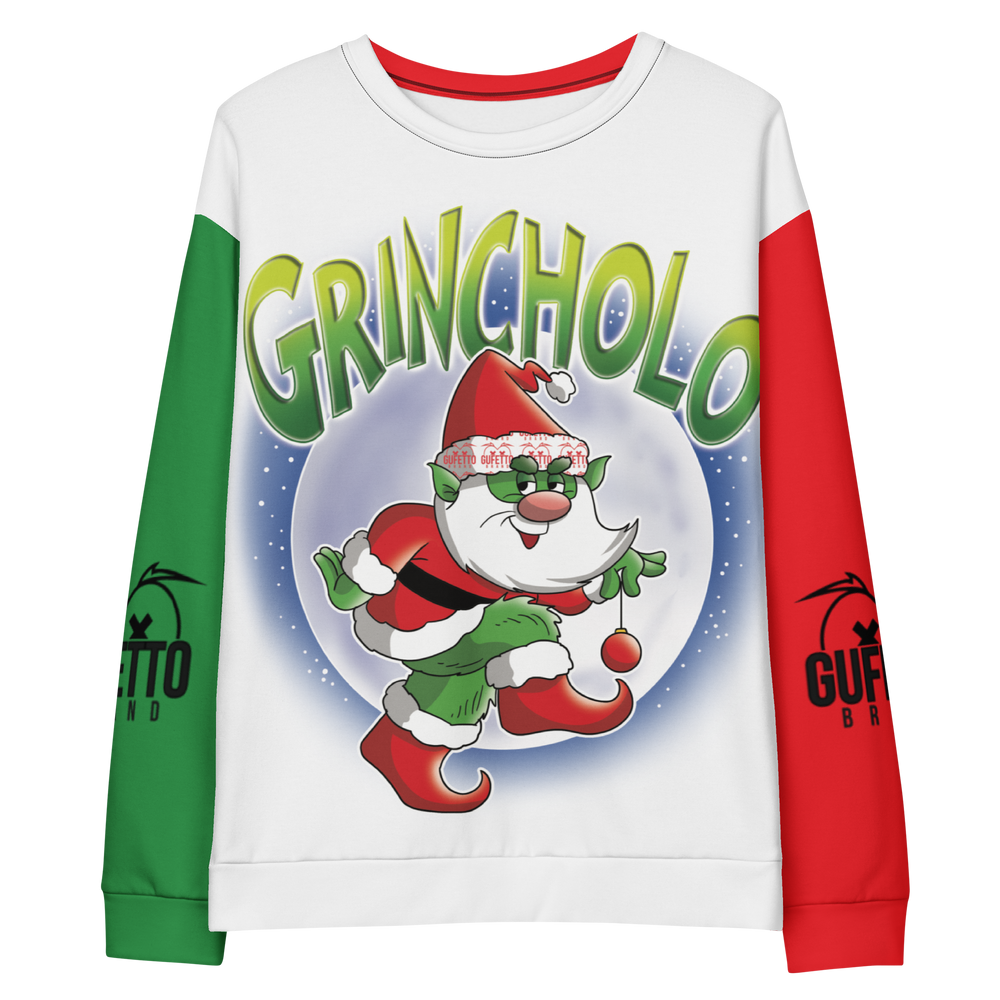 Felpa unisex Uomo/Donna GRINCHOLO - Gufetto Brand 